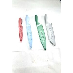 Cuisinart 8-Piece Farmhouse Printed Cutlery Set - Multicolor Pastel Print